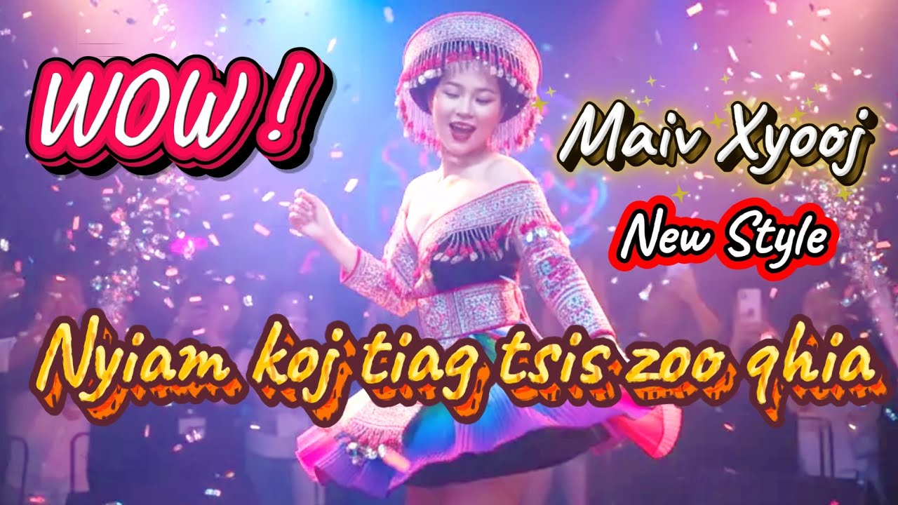 WOW !!! Maiv Xyooj - Nyiam Koj Tiag Tsis Zoo Qhia (Remix) | Nco Ntuj Tshiab Tawm Ntuj Tsaug
