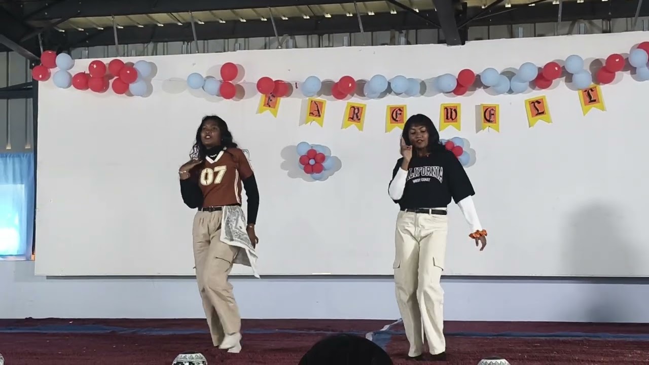 Farewell part 3 hip hop dance by class 9 girls 