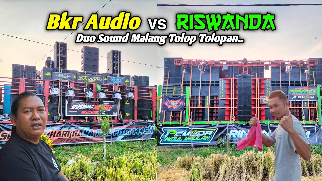 Riswanda vs Keponakan Brewog ( Bkr Audio )Saling Tunjukan Keganasan nya di Hadapan Warga Banyuwangi