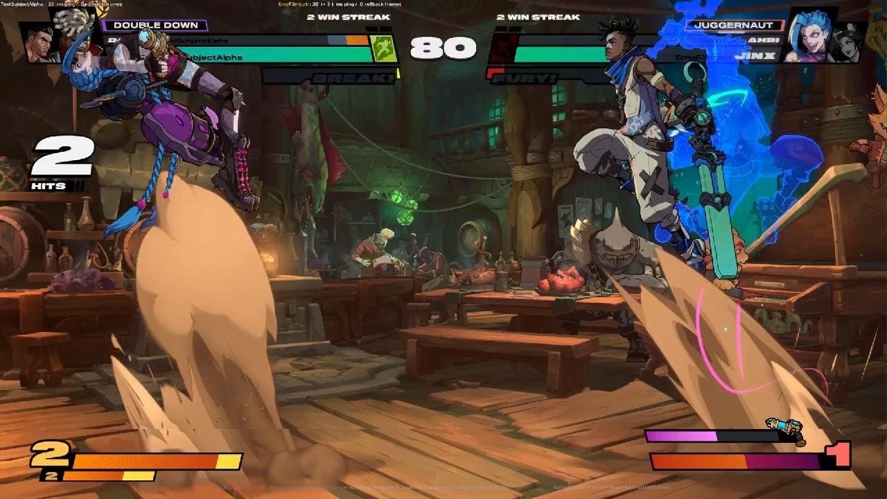2XKO Jinx main Air grab finisher!?