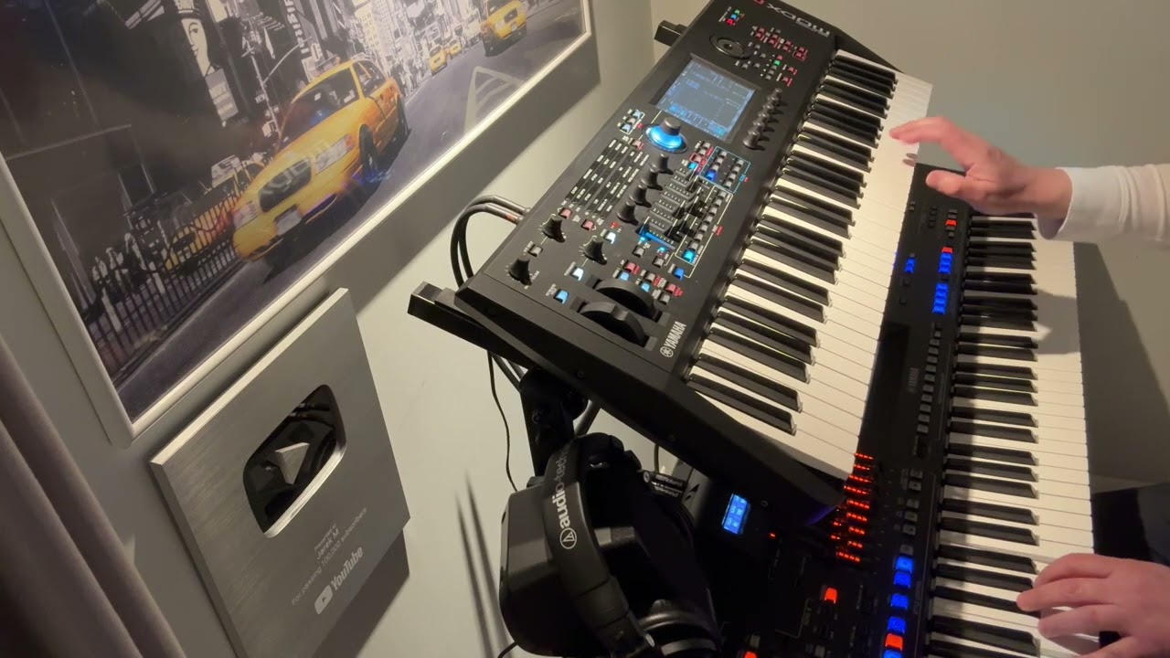 RAF Italo Disco 80' cover Jarek M / Yamaha Genos 2 & Modx M6