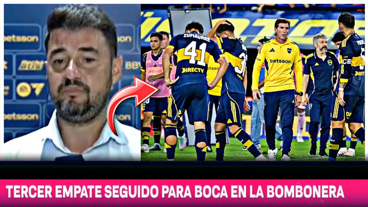 Boca se fue Silbado después del empate contra Gimnasia 🔥 ¿Ubeda debe irse? 🔵🟡🔵