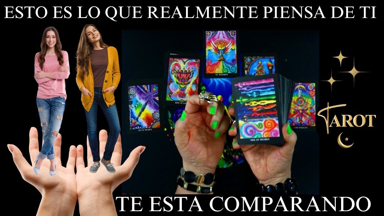 🧿TE VA A SORPRENDER TODO LO QUE PIENSA DE TI❗TE COMPARA CON ALGUIEN❗❗💔LECTURA DE TAROT EXACTA❤️AMOR