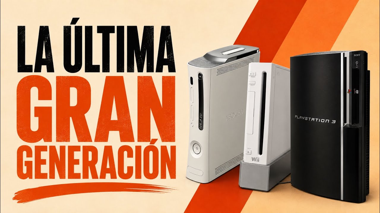 Xbox 360, PS3 y Wii: La &Uacute;ltima Gran Generaci&oacute;n de consolas