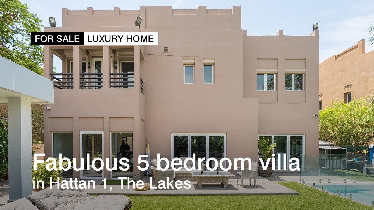 Fabulous 5 bedroom villa in Hattan 1, The Lakes | haus & haus