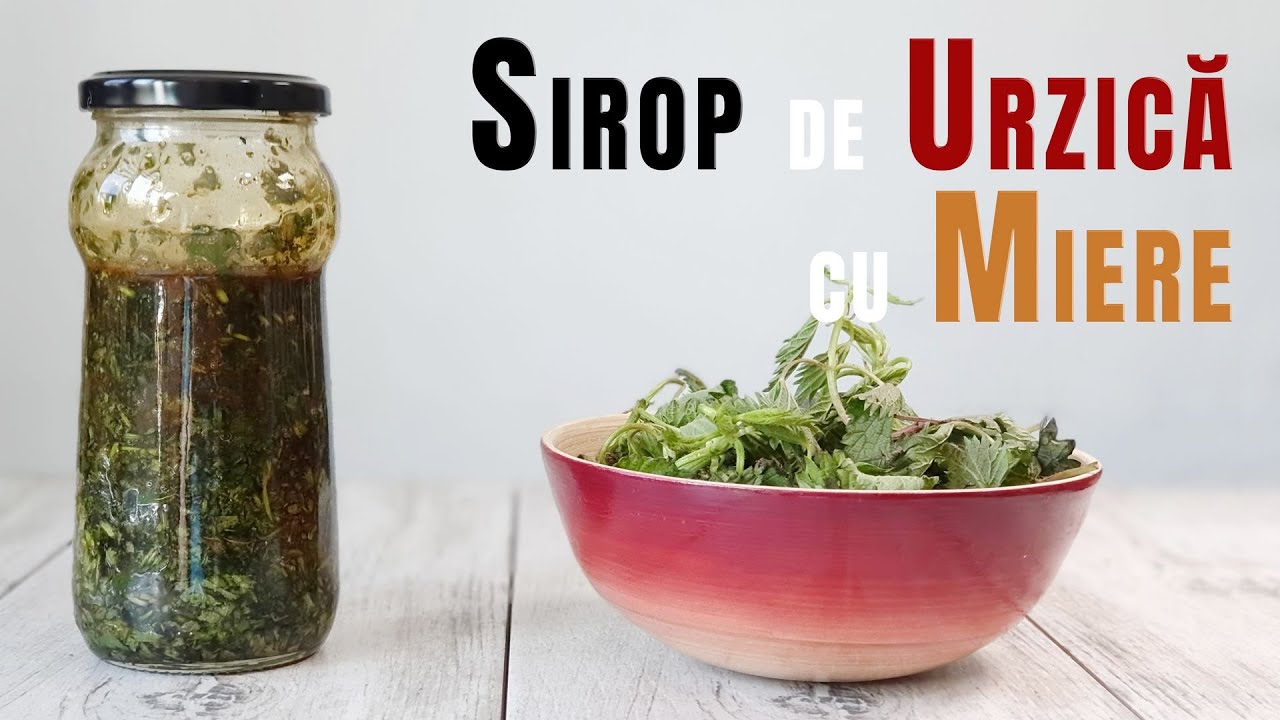 Siropul de URZICĂ cu miere - ELIXIRUL care REVIGOREAZĂ și ÎNTINEREȘTE ORGANISMUL