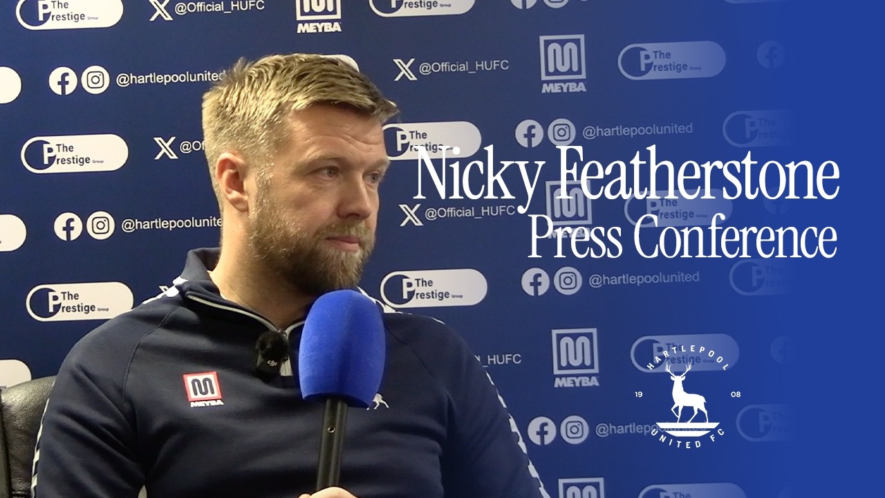 Nicky Featherstone | Pre-Truro City Press Conference