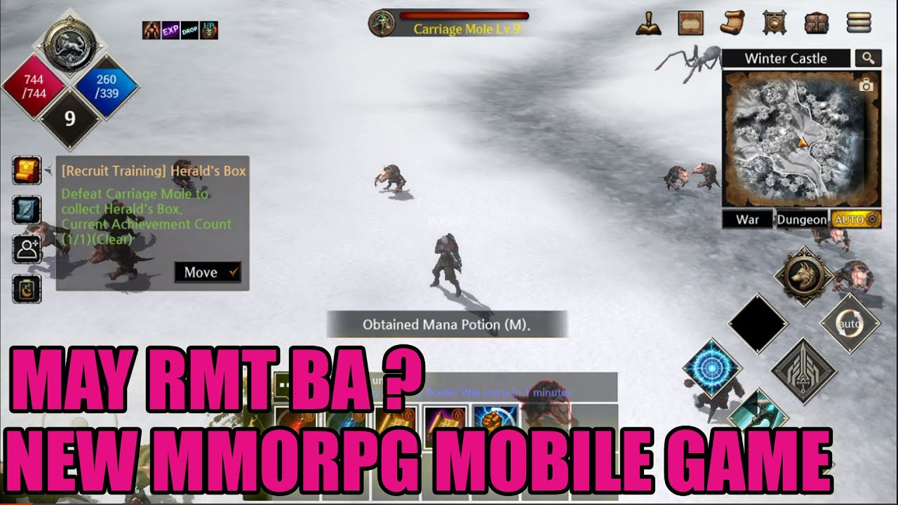 NEW  FREE TO PLAY MMORPG GAME | MORE PVP | TRIWARM MOBILE