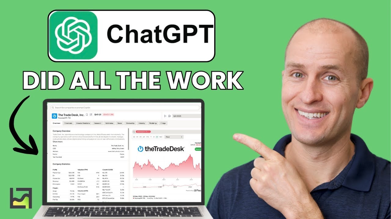 How To Research A Stock Using Chat GPT: The Trade Desk TTD ( Full Tutorial)