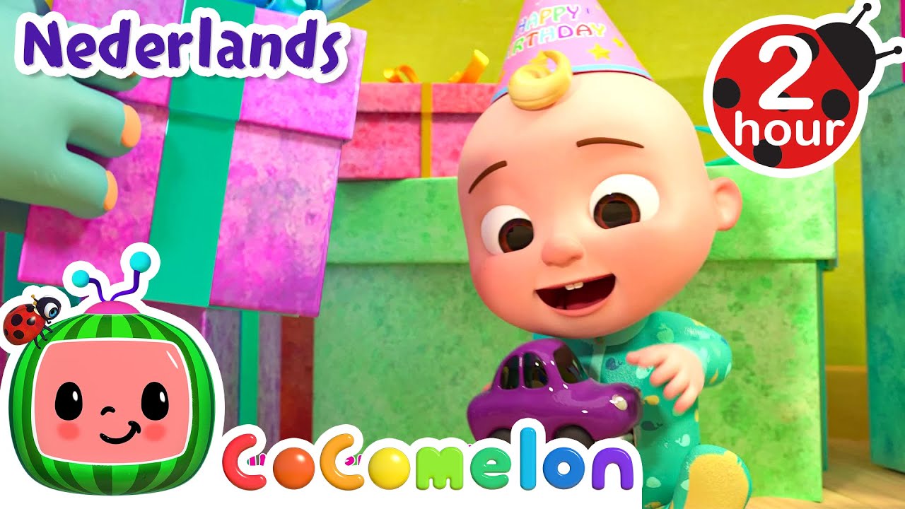 Verjaardagscadeaus | CoComelon Nederlands - Kinderliedjes