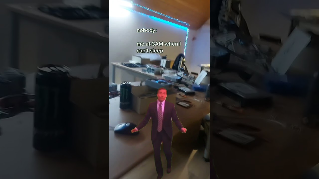 Pov: Du kannst nicht schlafen und bist im Büro. 