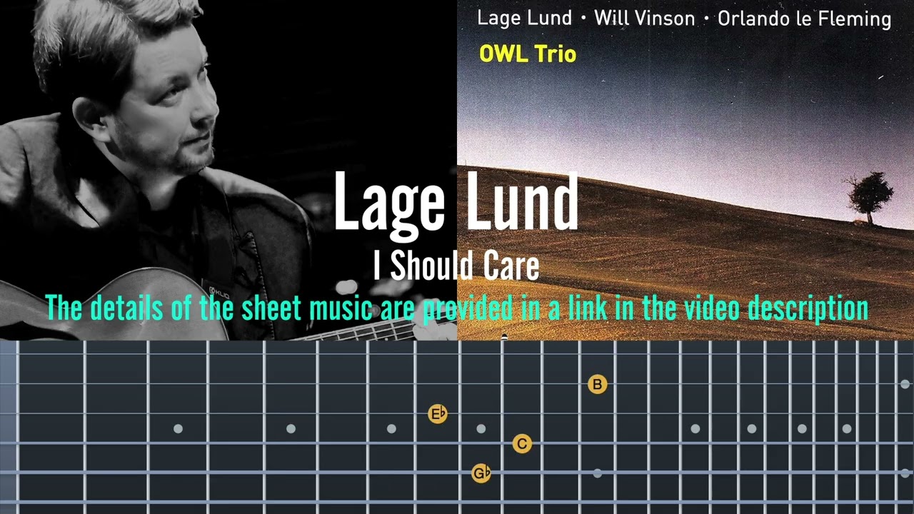 Lage Lund / I Should Care Solo Transcription