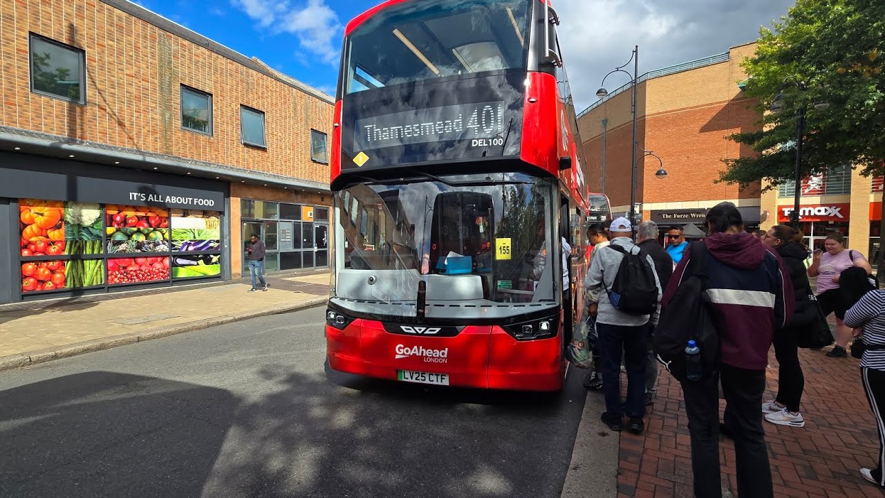 Brand New: Go Ahead London Wright Electroliner Streetdeck DEL100 LV25 CTF Route 401