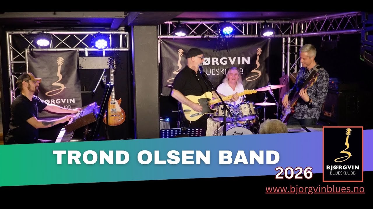 Morning blues. Trond Olsen Band. Bjørgvin bluesklubb 2026