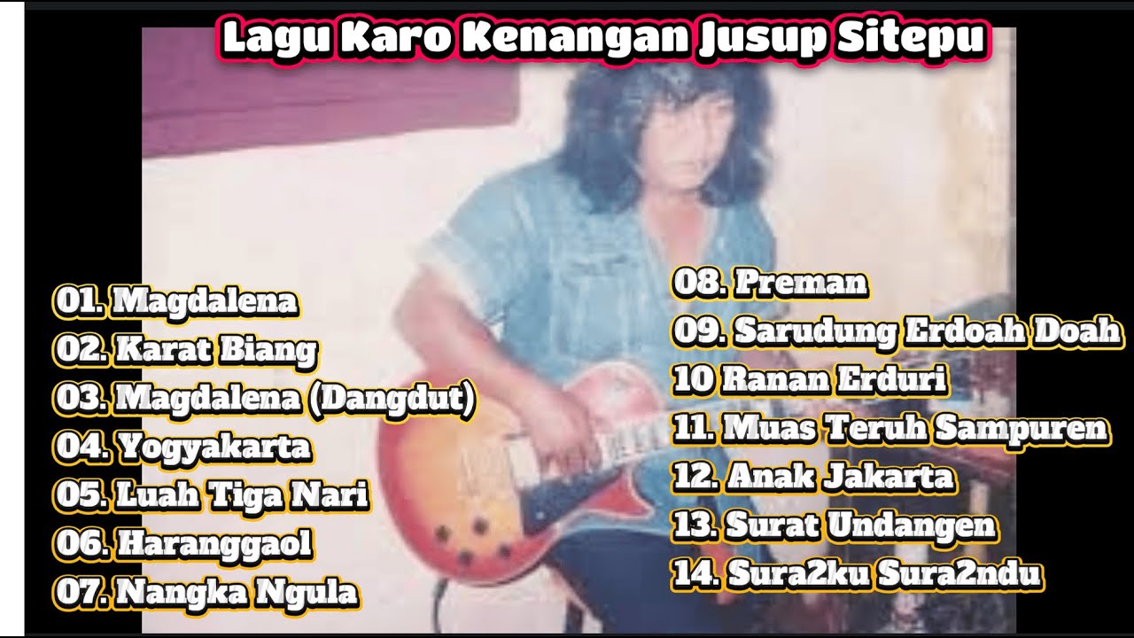 Lagu Karo Kenangan Jusup Sitepu