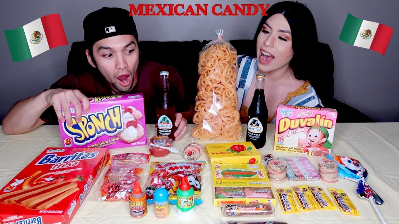 TRYING MEXICAN CANDY FOR THE FIRST TIME