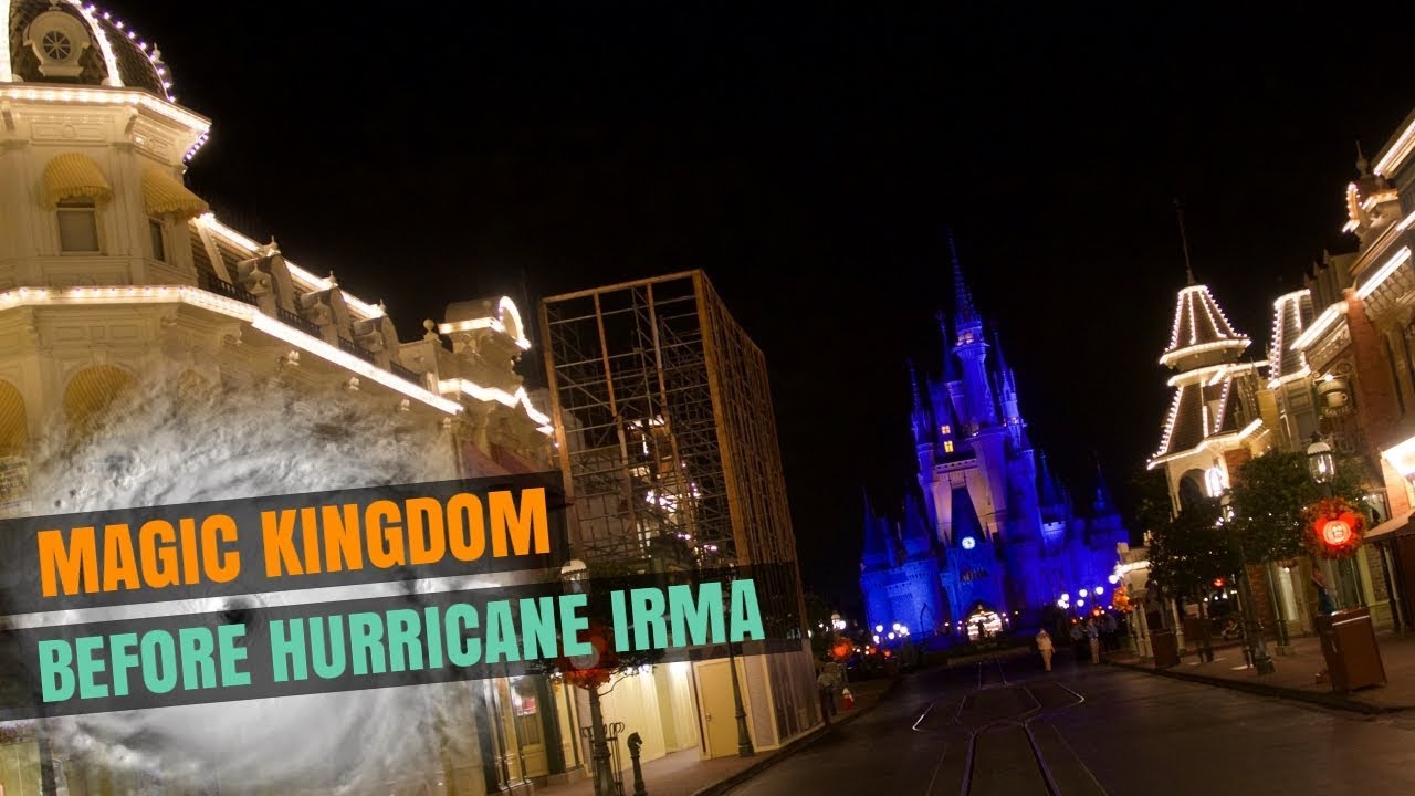 Visiting The Magic Kingdom at Walt Disney World Before Hurricane Irma! | BrandonBlogs