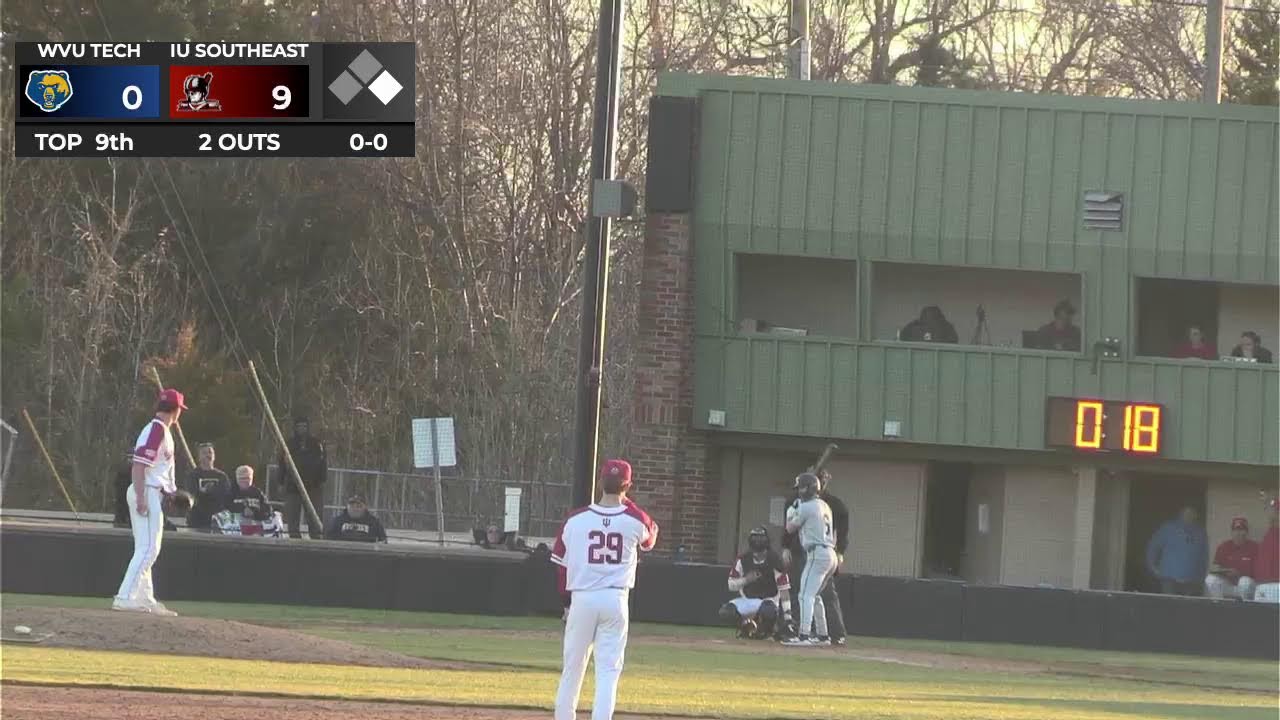 IU Southeast Baseball vs WVU Tech Game 1