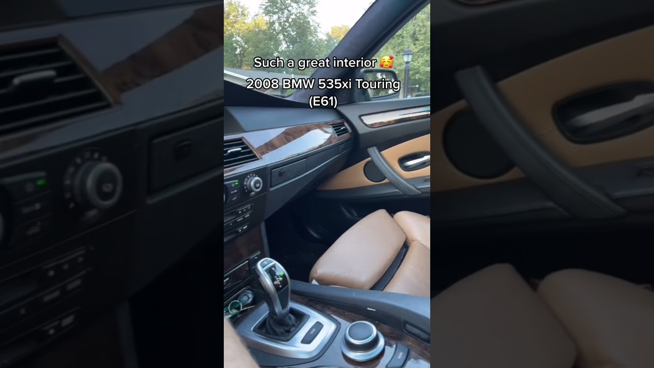 2008 BMW 535xi touring interior (E61)