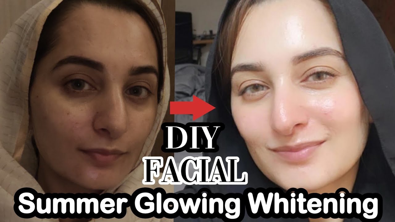 Best Summer Glow Whitening Facial Remove Darkspots & Dullness 