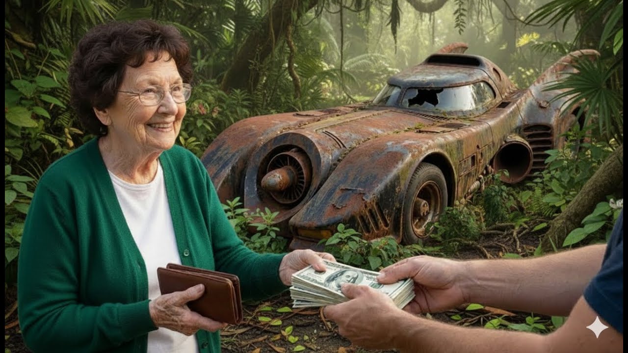 I Bought Abandoned Batmobile From Old Woman | ASMR Restoration