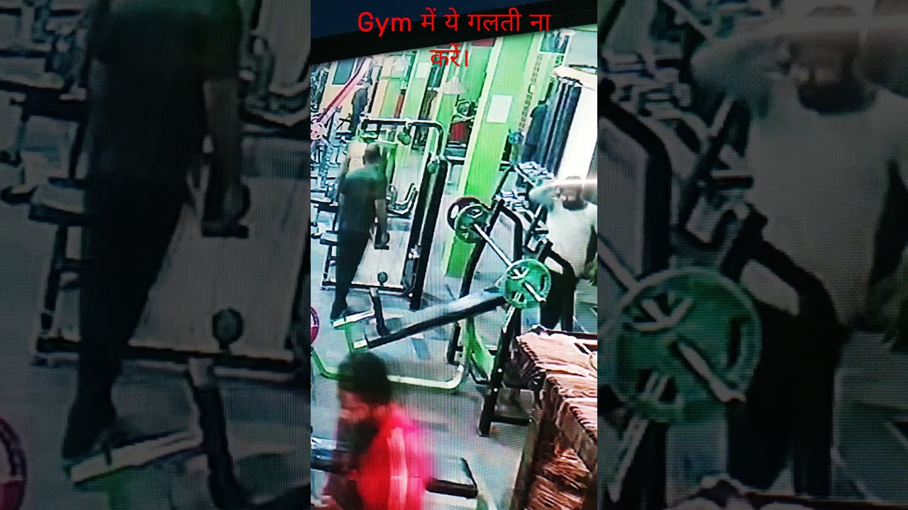 CCtv Footage Gym Incident..#shorts #viral #cctv #gym