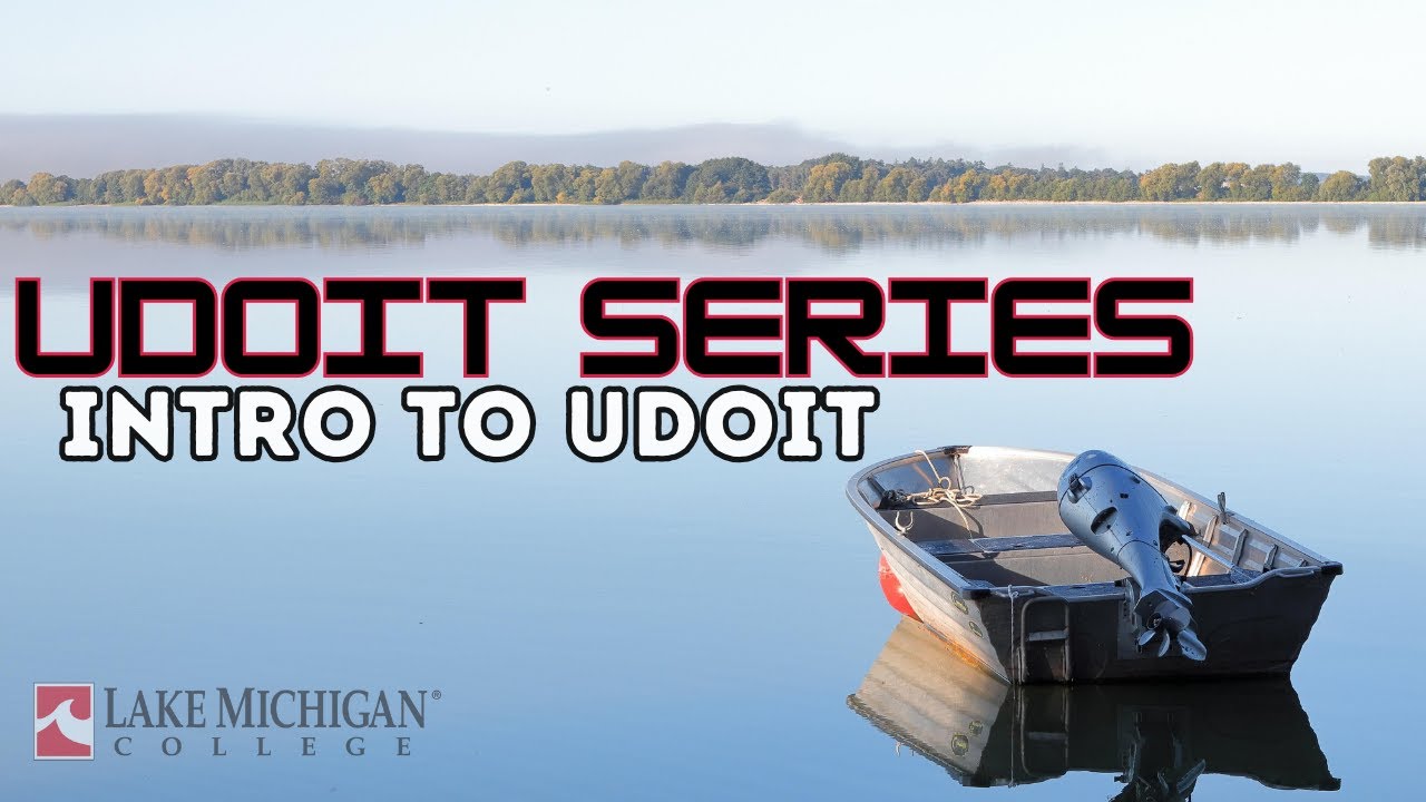 UDOIT - Introduction and Basics