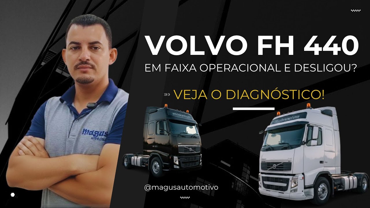 Volvo FH 440 – Travou Tudo e Parou no Meio da Rodovia! #volvo
