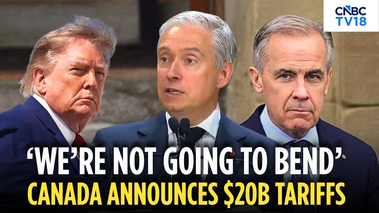 Canada Retaliates Against Trump&rsquo;s 50% Tariffs | $20 Billion U.S. Goods Targeted | Mark Carney | N18G