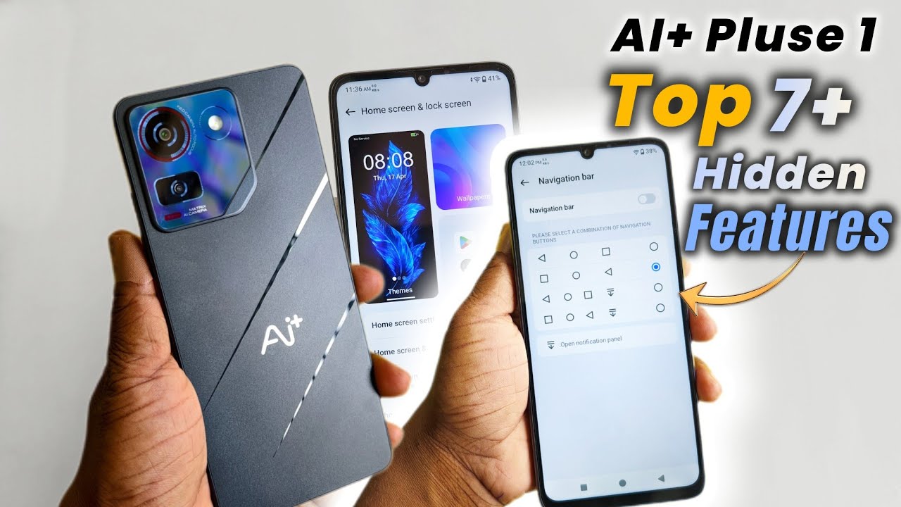 AI Plus Smartphone Top 7 Hidden Features 🔥| ₹4,499 | 4GB 64GB | AI+ Pulse 1 | Hindi
