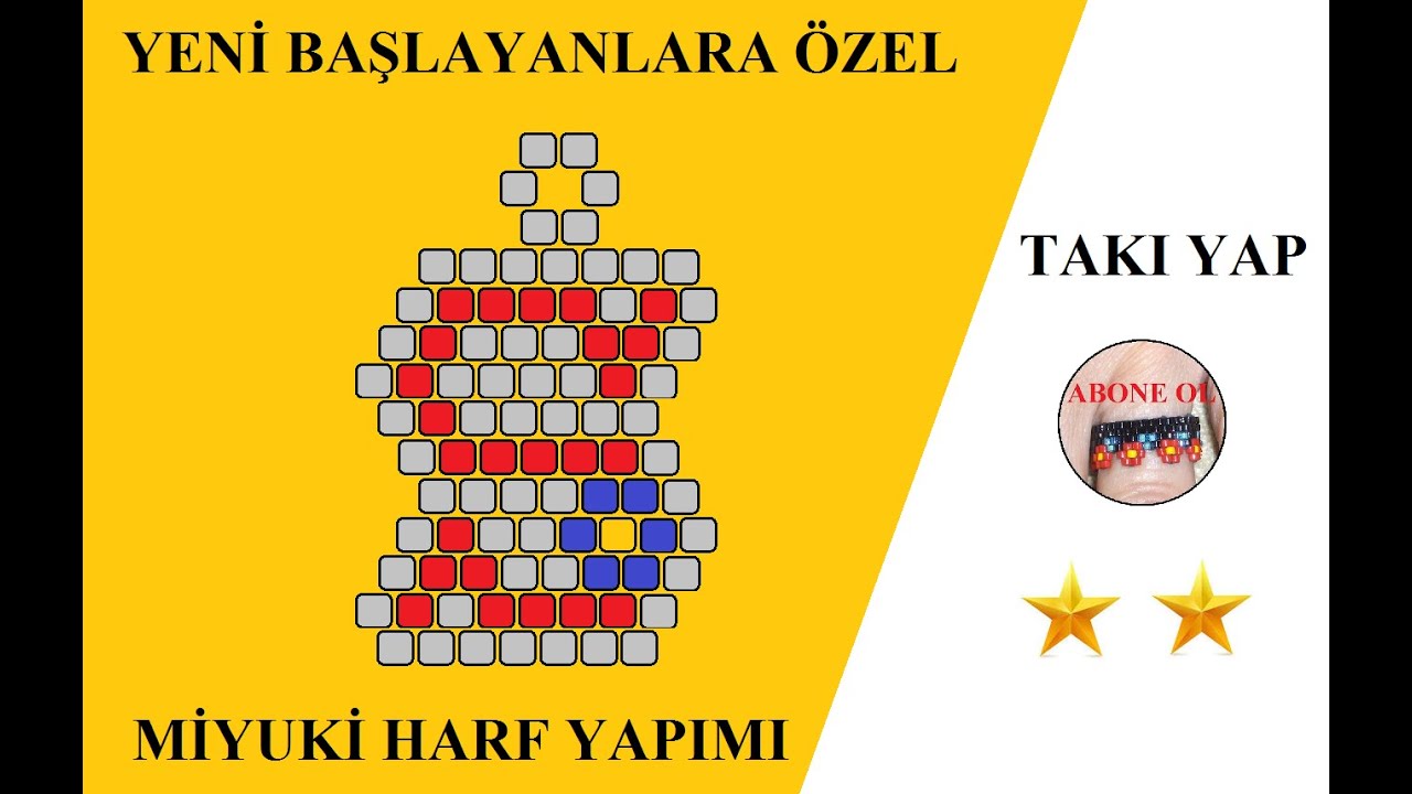 YENi BAŞLAYANLAR İÇİN ÖZEL MİYUKİ HARF YAPIMI TAKI YAP TASARIM KURSU