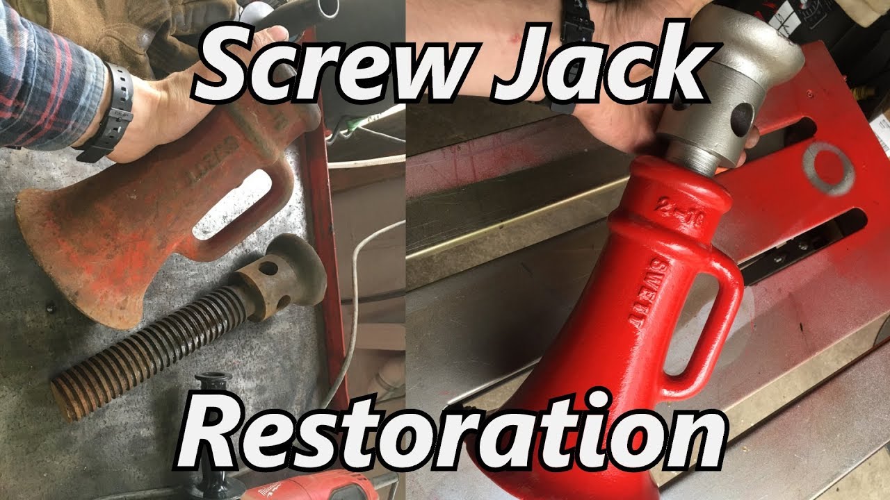 Swett Screw Jack Restoration | Iron Wolf Industrial