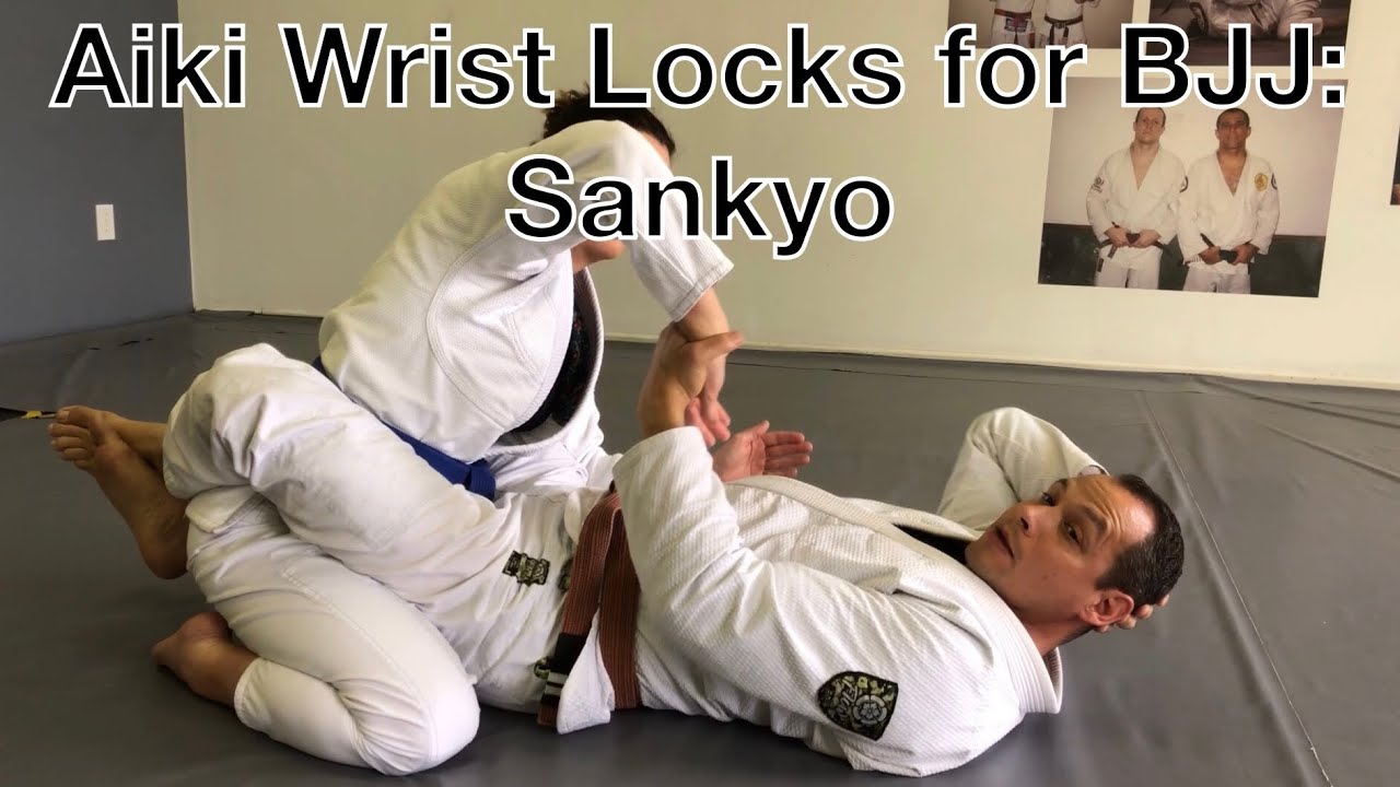Aiki Wrist Locks for BJJ: Sankyo
