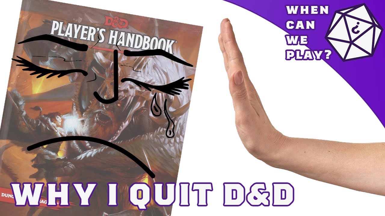 Why I Don't Play DnD Anymore (AND NEITHER SHOULD YOU)
