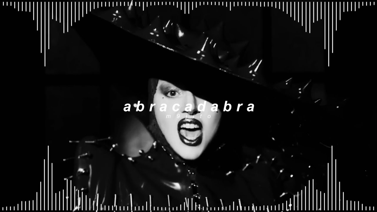 lady gaga - abracadabra ( 𝘀𝗽𝗲𝗱 𝘂𝗽 + 𝗿𝗲𝘃𝗲𝗿𝗯 )