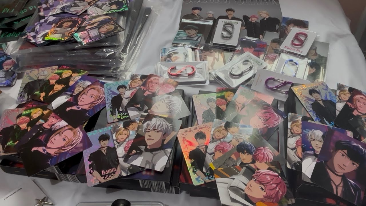 ASMR#30 Unboxing PLAVE 3rd mini album Caligo & Cosmopolitan magazine #asmrunboxing #asmrvideo 