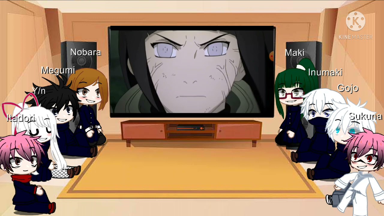 Jujutsu Kaisen react to Y/n as Sakura haruna 🌸🍥💗🍜and Shinobu kocho 💜🦋💉 part 3