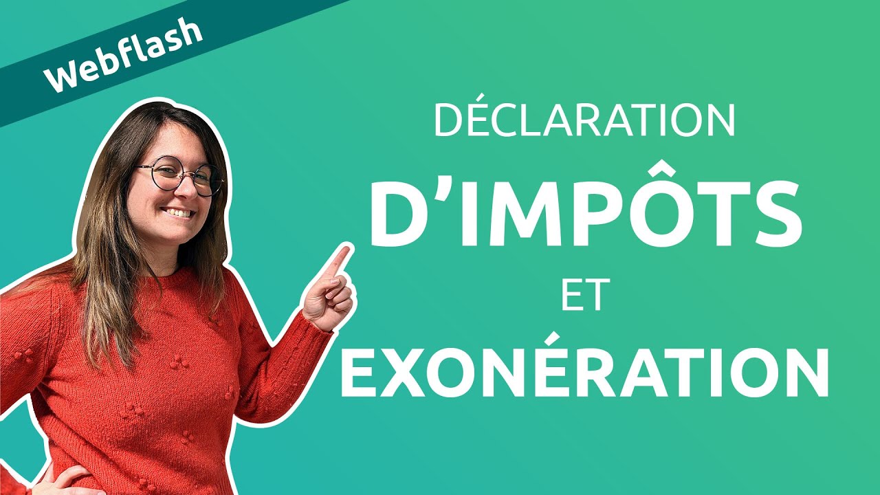 Déclaration d'impôts et exonération de charges
