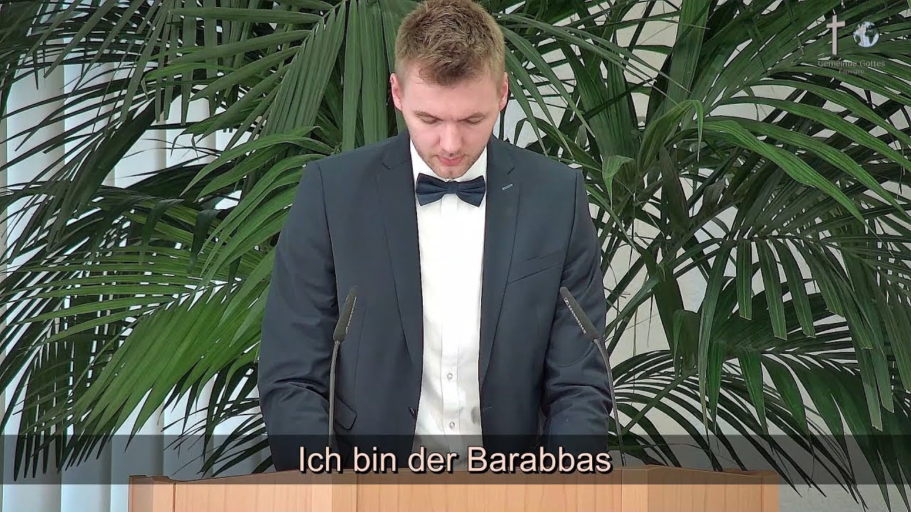 Gedicht - Ich bin der Barabbas