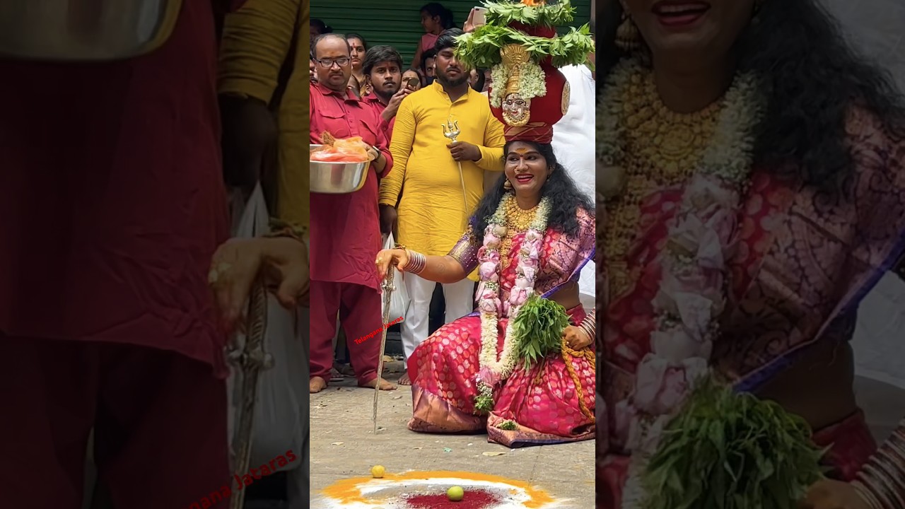 Secunderabad Bonalu 2023 | Jogini Shyamala Mahankali Sigam at Ujjain Mahankali Temple#Bonalu2023