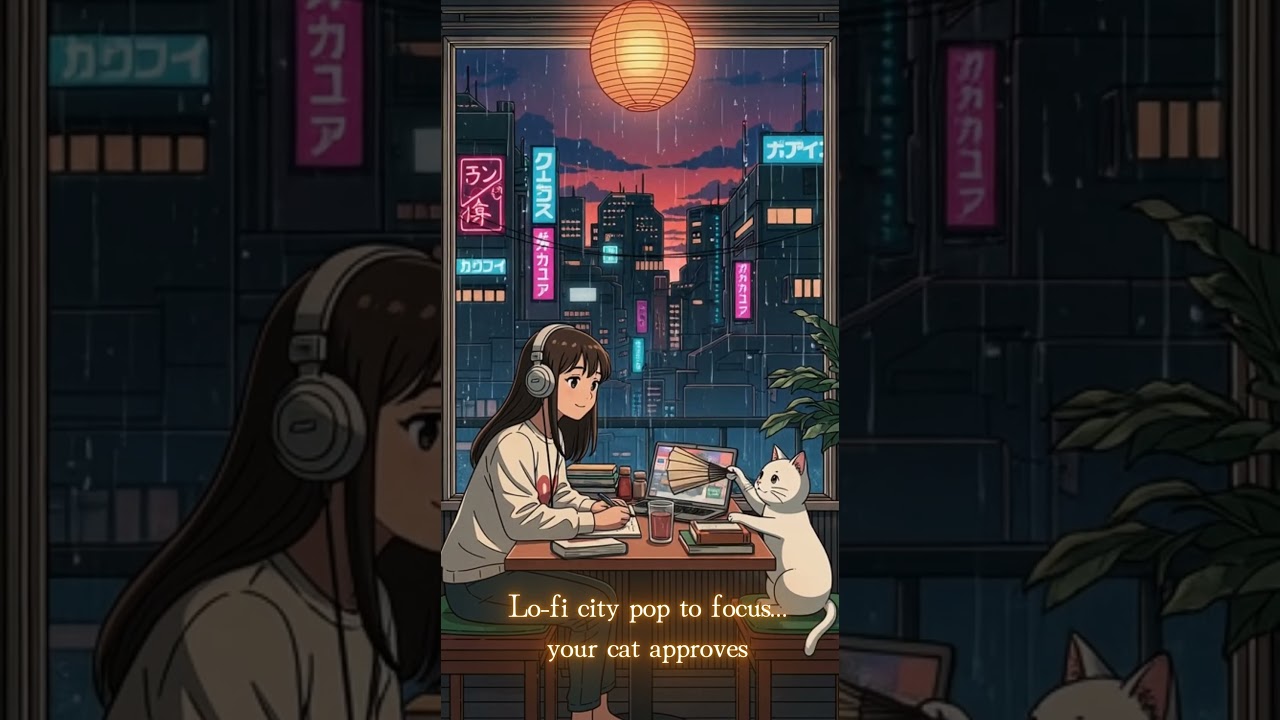 Lo-Fi City Pop for Studying 🌃📚 | Cozy Vibes