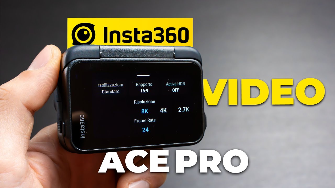 Come usare la Insta360 Ace Pro - Modalità Video e Foto