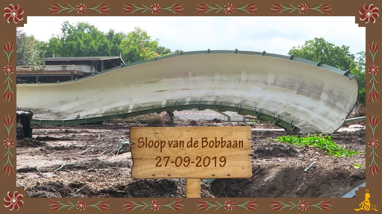 Sloop van de Bobbaan: Allerlaatste baandeel #Efteling 27-09-2019