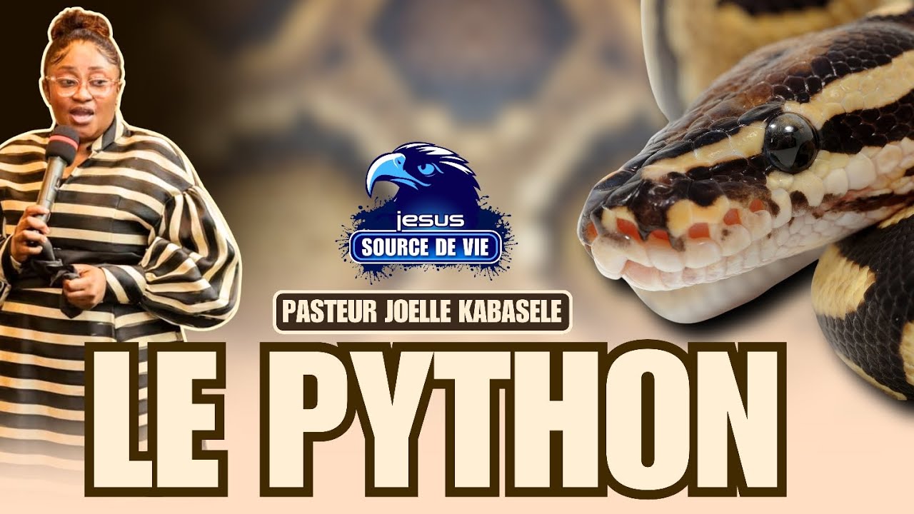 Pasteur joelle Kabasele | Le python
