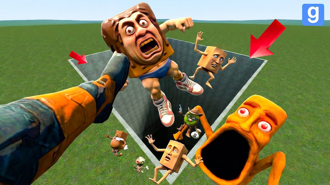 This Cliff Is DEADLY… Spartan Kick Sends ALL Brainrot Memes Falling 😱 | GMod