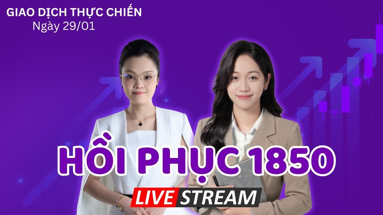 Khớp Lệnh Thực Chiến 30/01 : Hồi Phục 1850 ! Chú Ý Cổ Phiếu Khoẻ