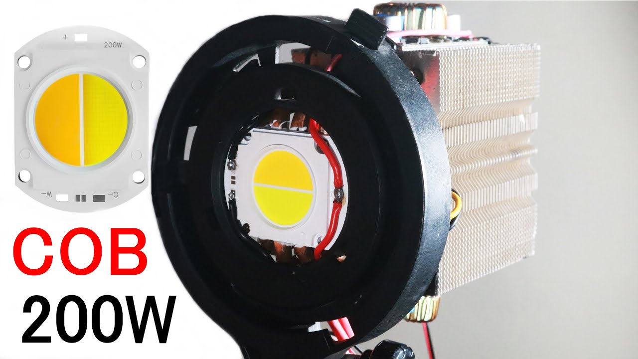 LED 200W COB สว่างมาก