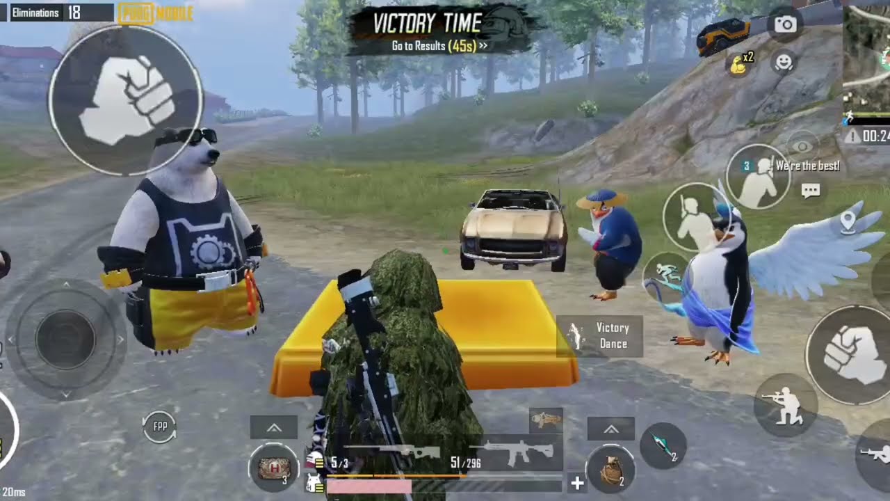 News video pubg geming 18 kill's 