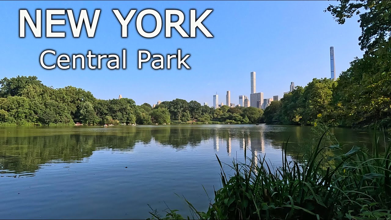 New York - Walking tour Central Park NYC  4К