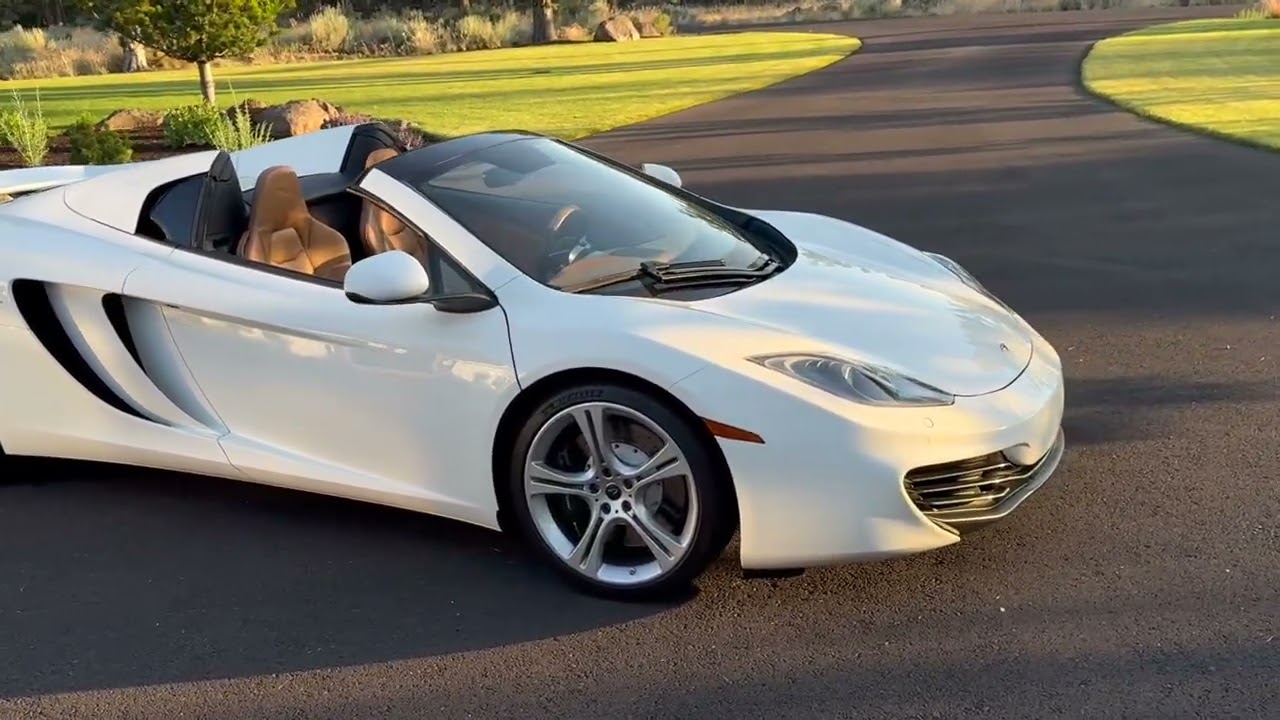 2013 McLaren MP4-12C  - Top Down Final Walk-Around